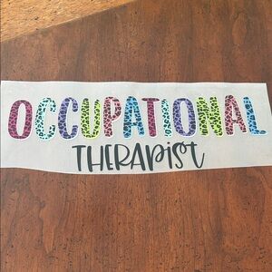 Occupational Therapist Dtf Transfer